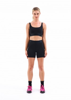 Black P.E Nation Backcheck Bike Short | KOSATFQ-04