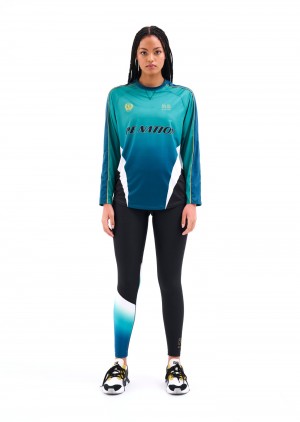 Black P.E Nation Qualifier Legging | KRNUYPD-02