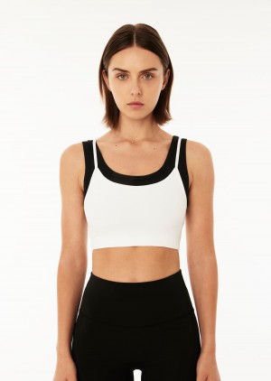 Optic White P.E Nation Podium Tank | QELJUKX-21