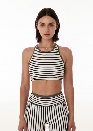Stripe Print P.E Nation Slipstream Tank | VTOPXEB-76