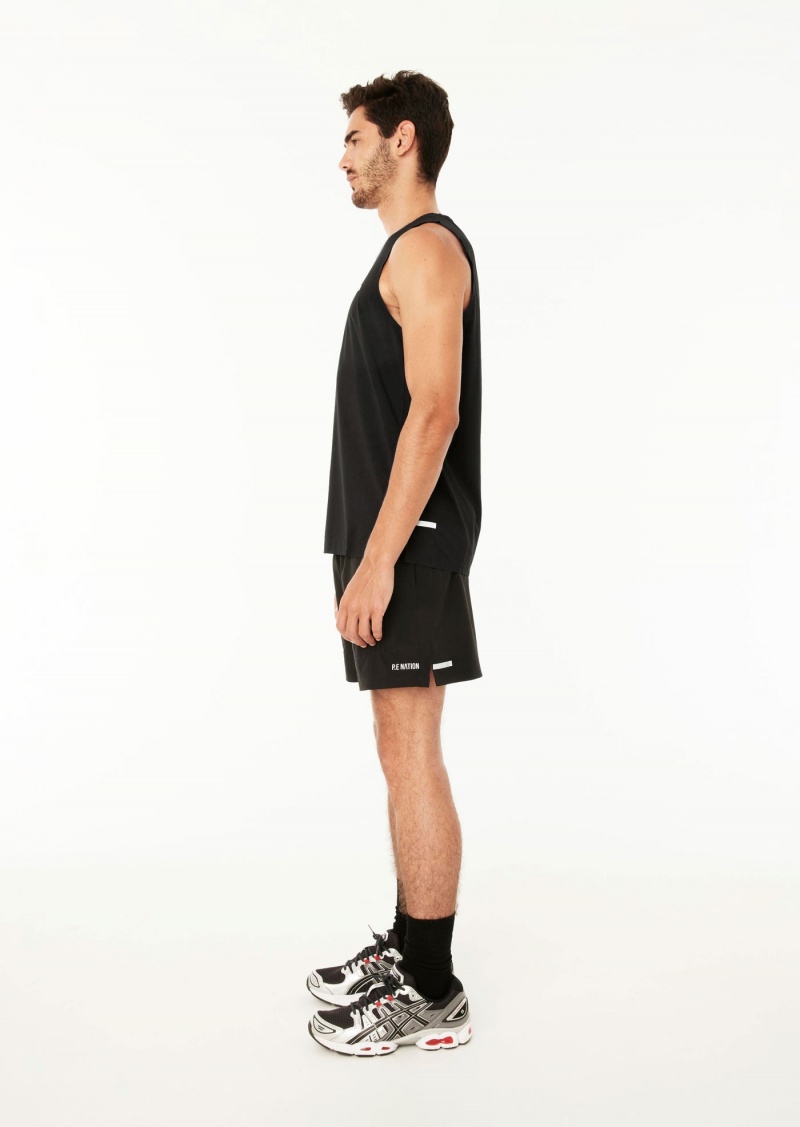 Black P.E Nation Adrenalin Short | KRTSUBQ-12