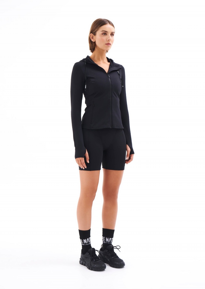 Black P.E Nation Agility Test Jacket | VXZFKIB-75