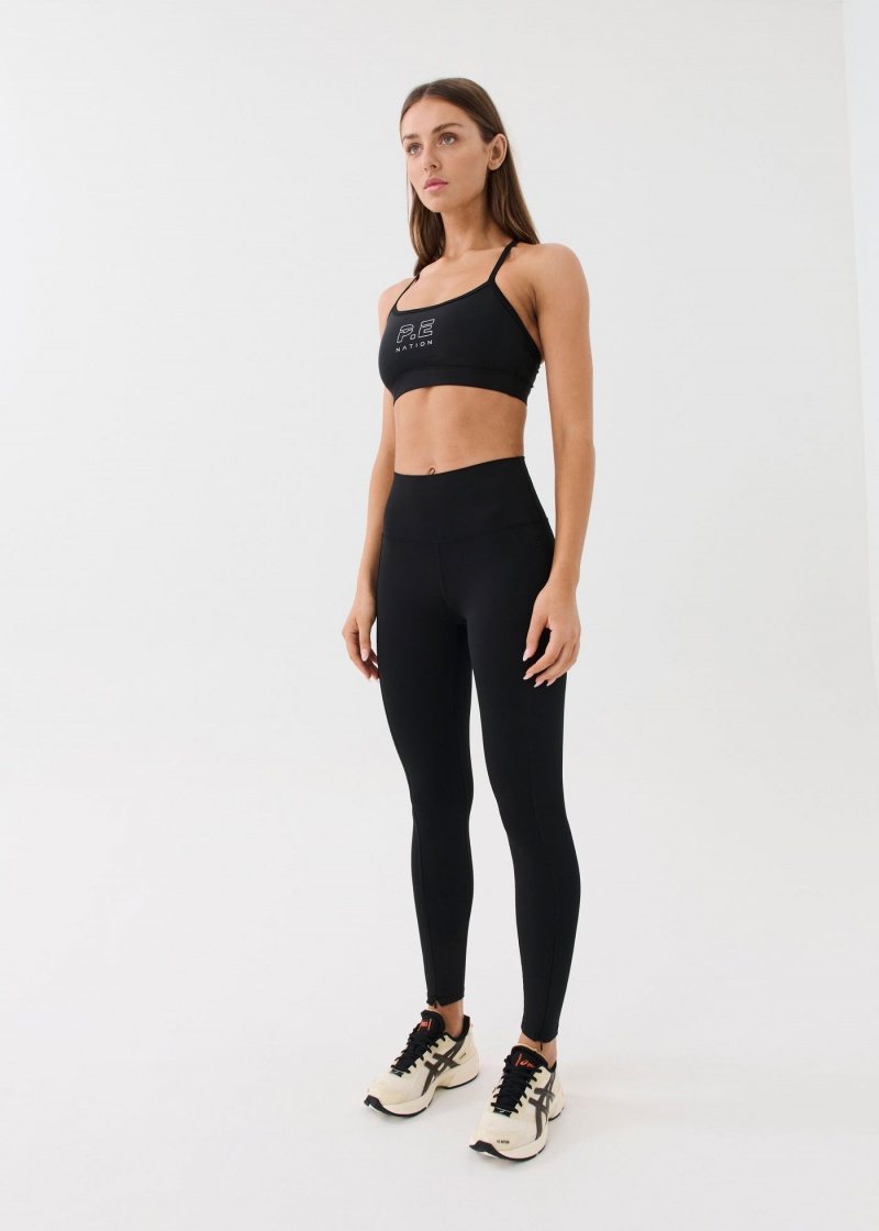 Black P.E Nation Amplify Legging | MEJAPWB-61