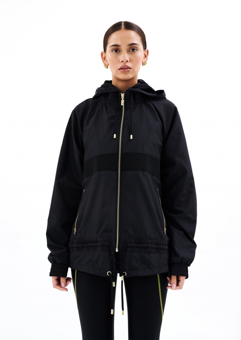 Black P.E Nation Bermuda Jacket | TKVGDAZ-75