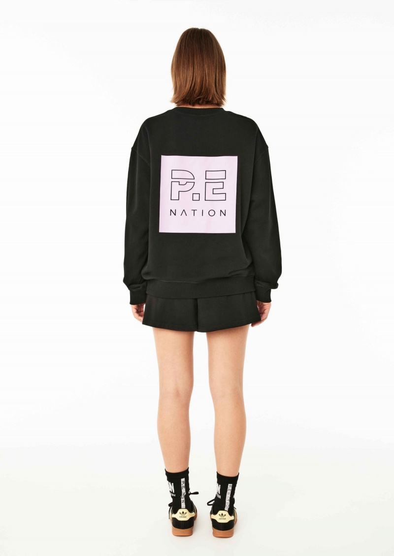 Black P.E Nation Conversion Sweat | BVOTGSW-17