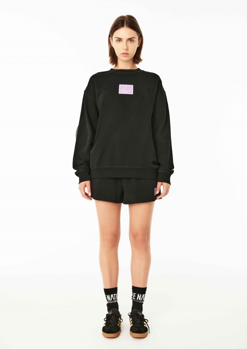 Black P.E Nation Conversion Sweat | BVOTGSW-17