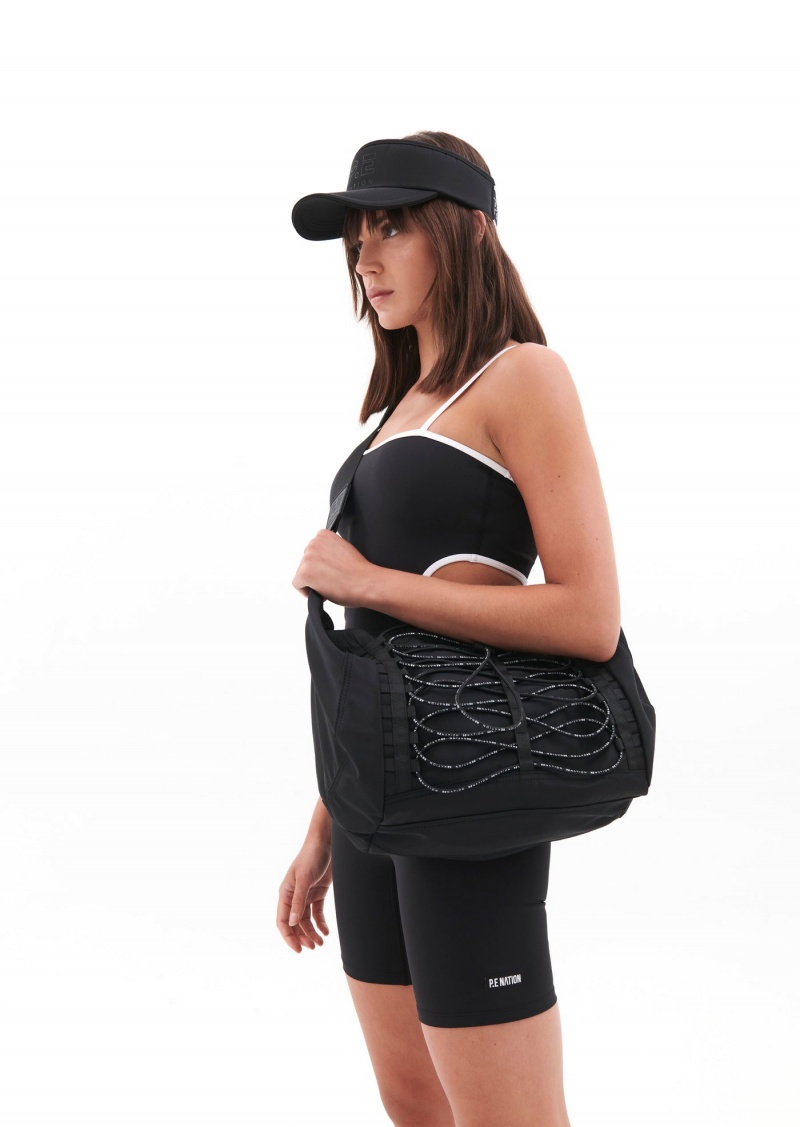 Black P.E Nation Crossroad Bag | VDCWLTE-08