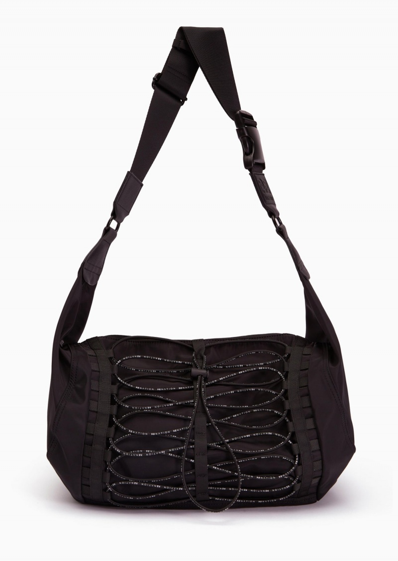 Black P.E Nation Crossroad Bag | VDCWLTE-08