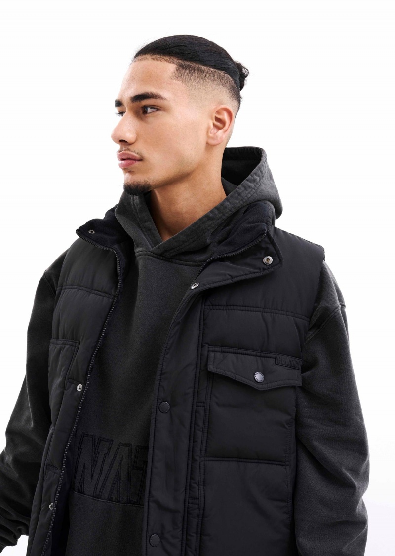 Black P.E Nation Cutback Vest | VLIPSKU-21 