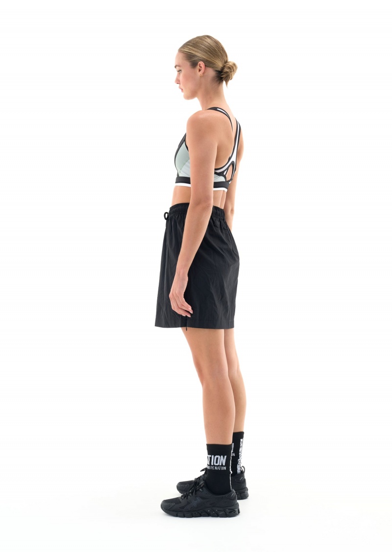 Black P.E Nation Debut Skirt | XDGCRWP-46