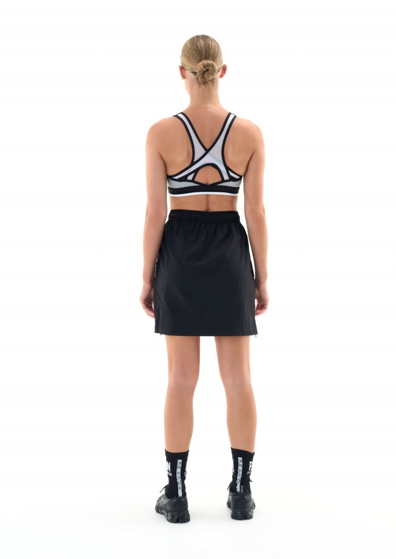 Black P.E Nation Debut Skirt | XDGCRWP-46