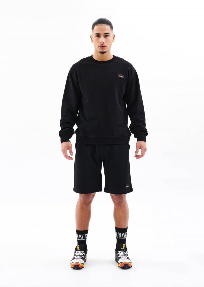 Black P.E Nation Fortitude Short | RFTOUIS-59
