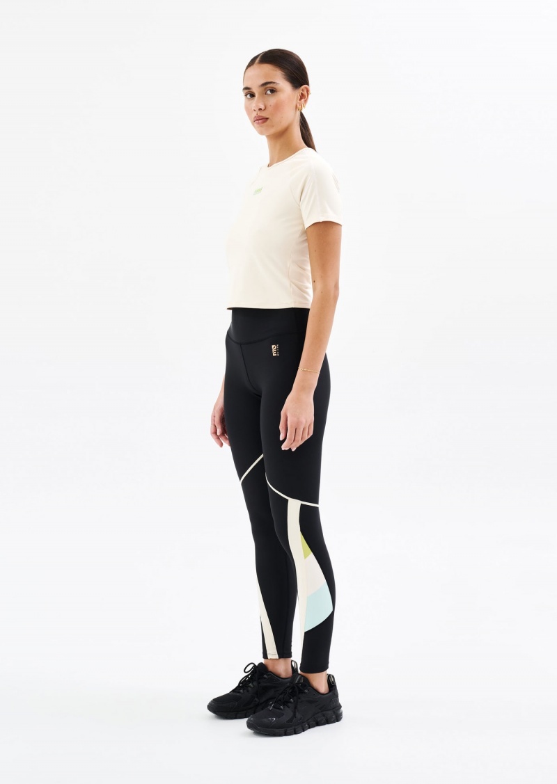 Black P.E Nation Neptune Legging | XIZGJBV-15