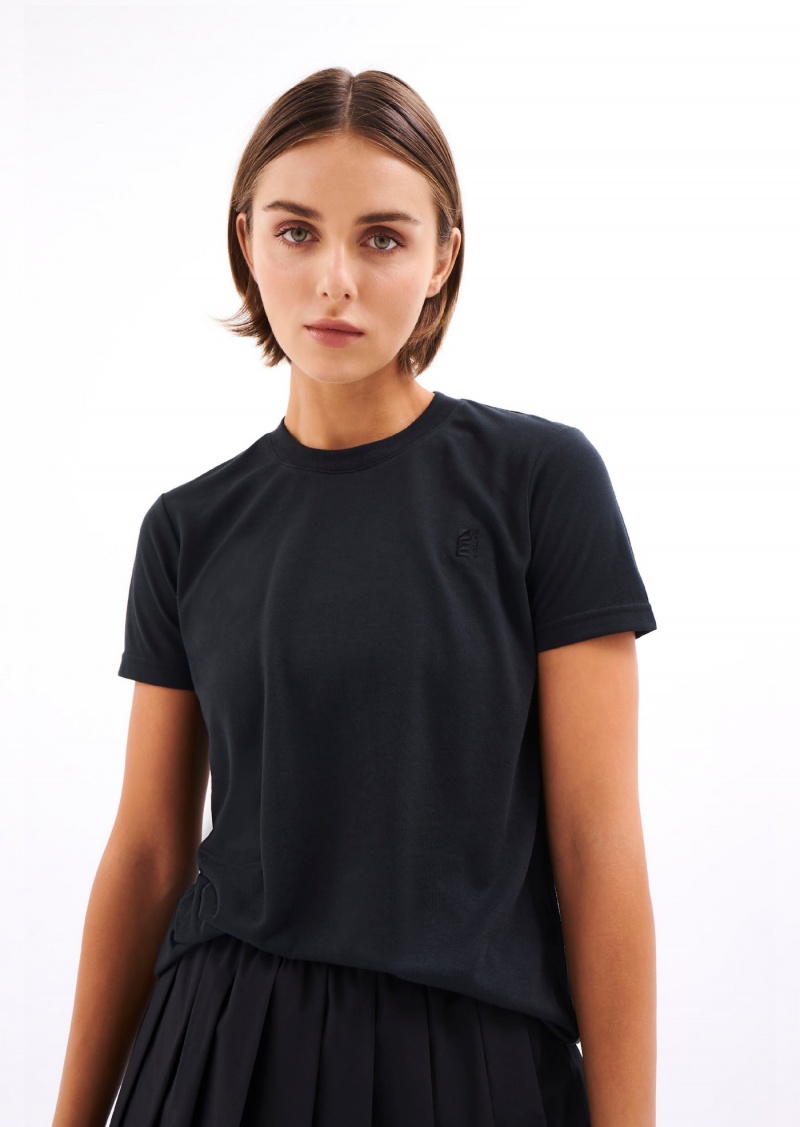 Black P.E Nation Primary Tee | GXFCIUJ-28