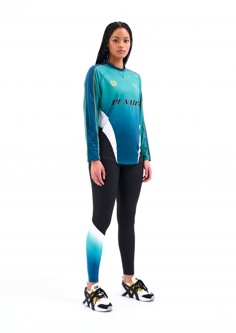 Black P.E Nation Qualifier Legging | KRNUYPD-02