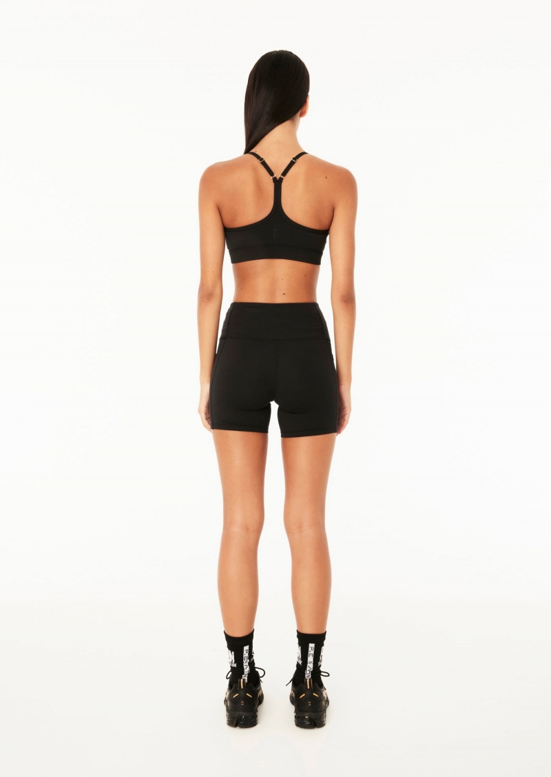 Black P.E Nation Recalibrate 5" Bike Short | TMJAOZC-19