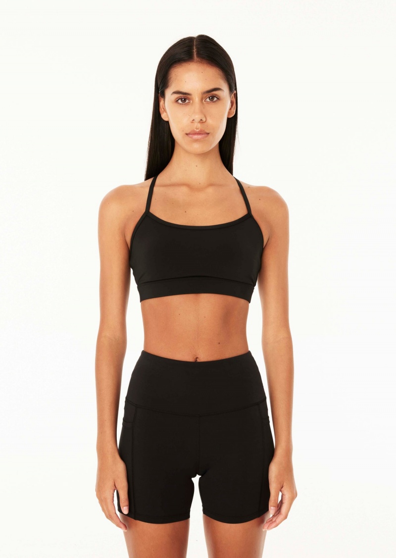 Black P.E Nation Recalibrate 5" Bike Short | TMJAOZC-19
