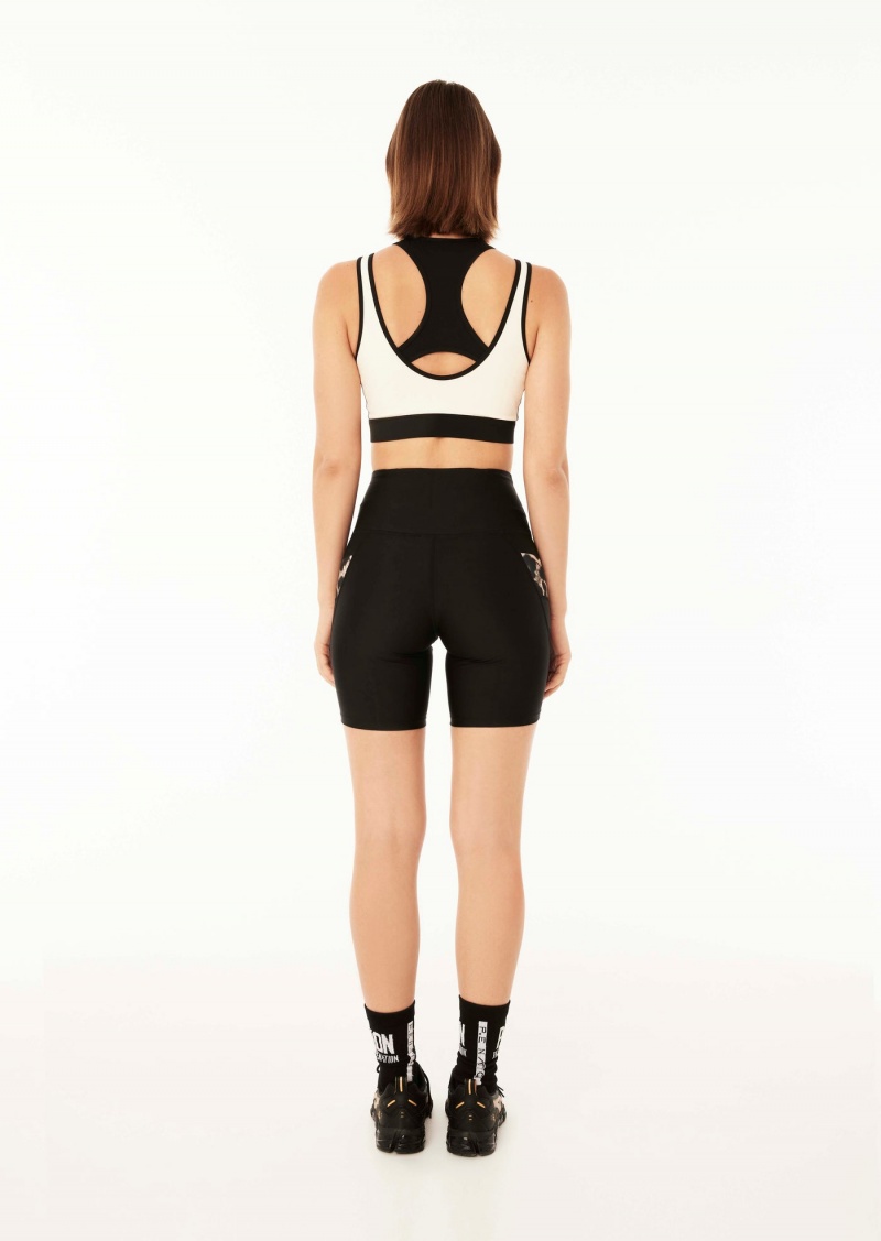 Black P.E Nation Silverstone 7" Bike Short | XDRJLVA-09