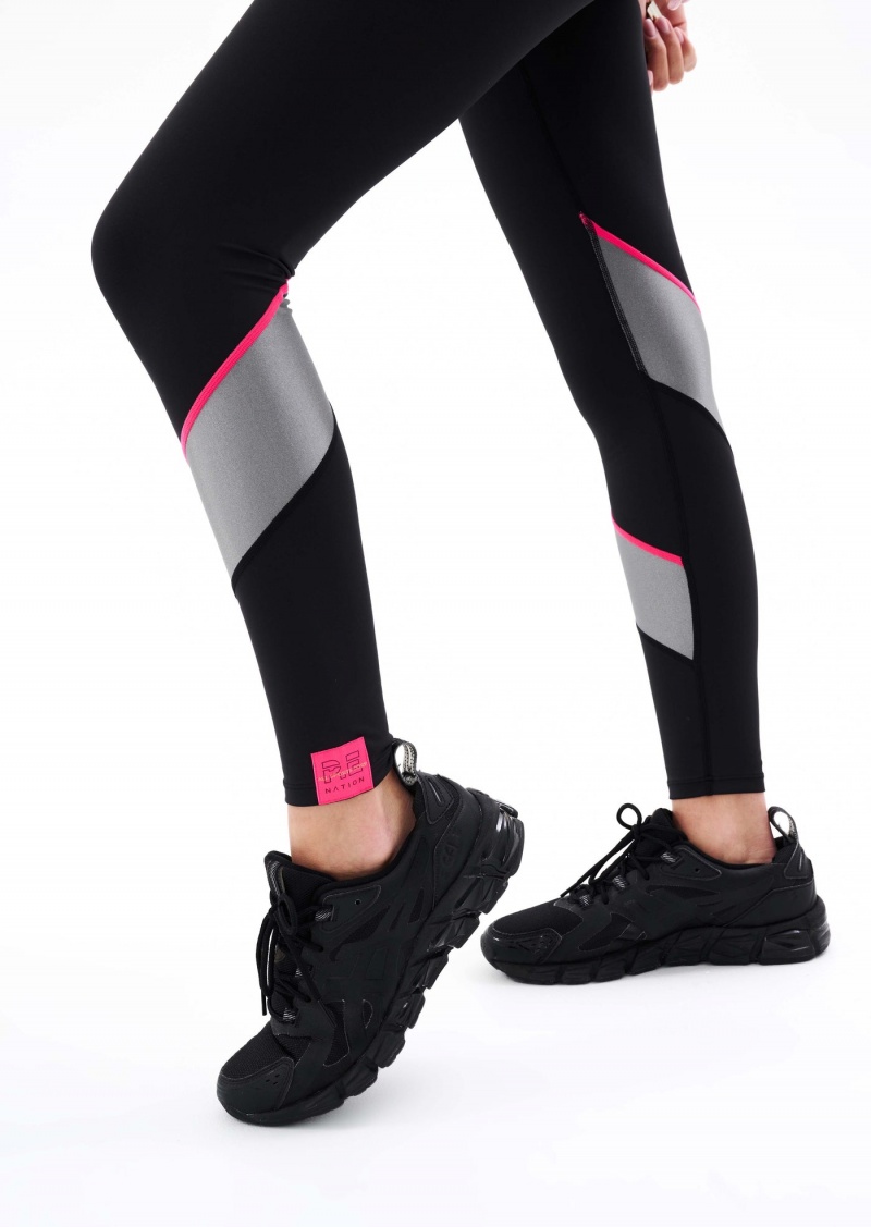 Black P.E Nation VERBENA LEGGING | LACJPFM-10