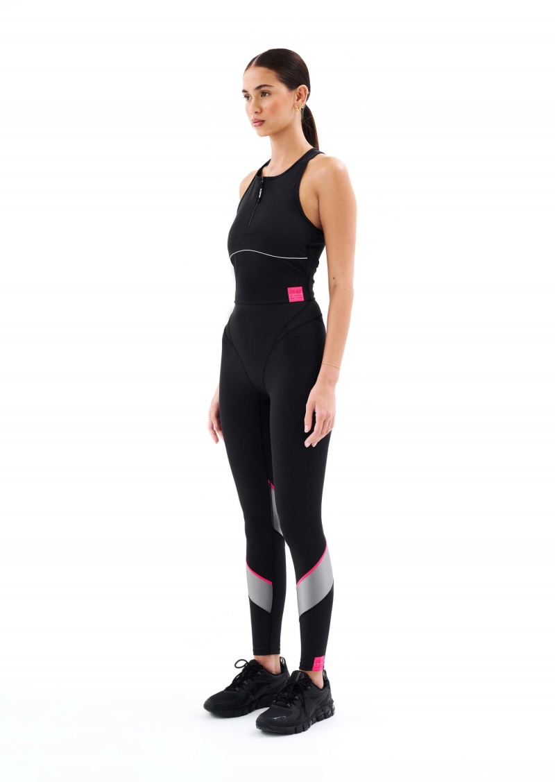 Black P.E Nation VERBENA LEGGING | LACJPFM-10
