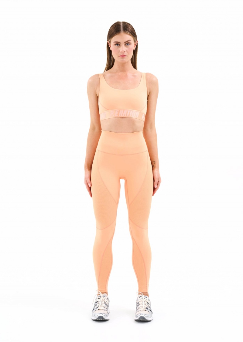 Cantaloupe P.E Nation Free Play Legging | YTLRNEM-10