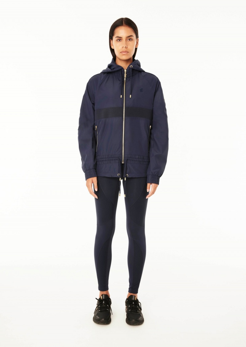 Dark Navy P.E Nation Man Down Jacket | FEOVGYL-57