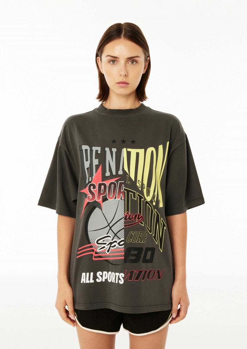 Dark Shadow P.E Nation Brake Check Ss Tee | ELPJFWG-03