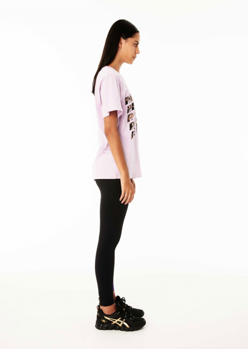 Fair Orchid P.E Nation Block Pass Tee | KCXHNSV-70
