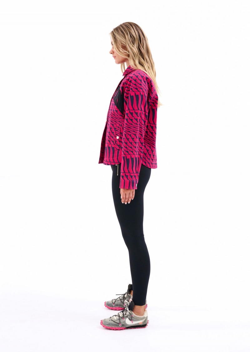 Geometric Print P.E Nation Empire Jacket | WRUOCLD-12