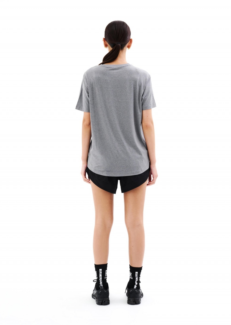 Grey Marle P.E Nation Crossover Marle Air Form Tee | KJRMADX-12