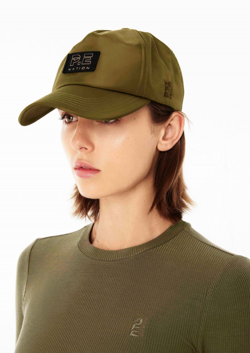 Khaki P.E Nation A Frame Cap | QPELOXC-31