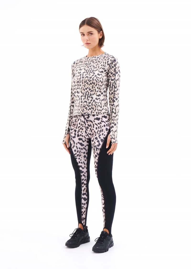 Leopard P.E Nation Silverton Ls Top | JNBUCYW-41