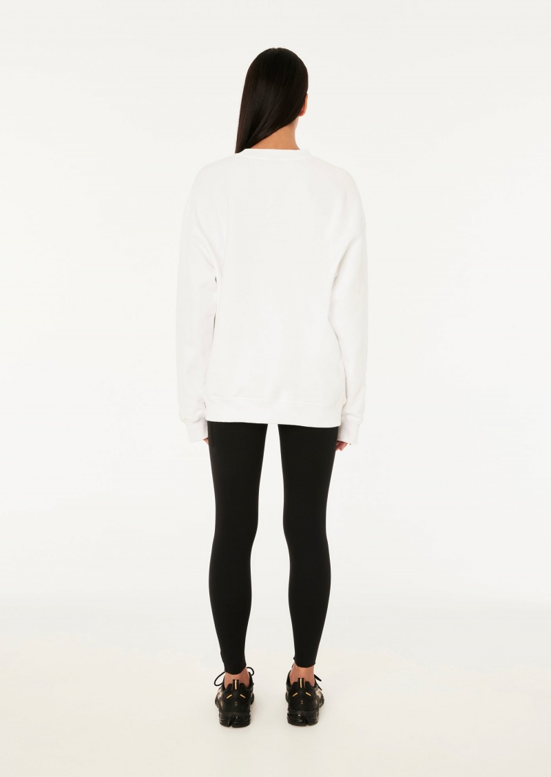 Optic White P.E Nation Cut Shot Sweat | BJFCMYV-67