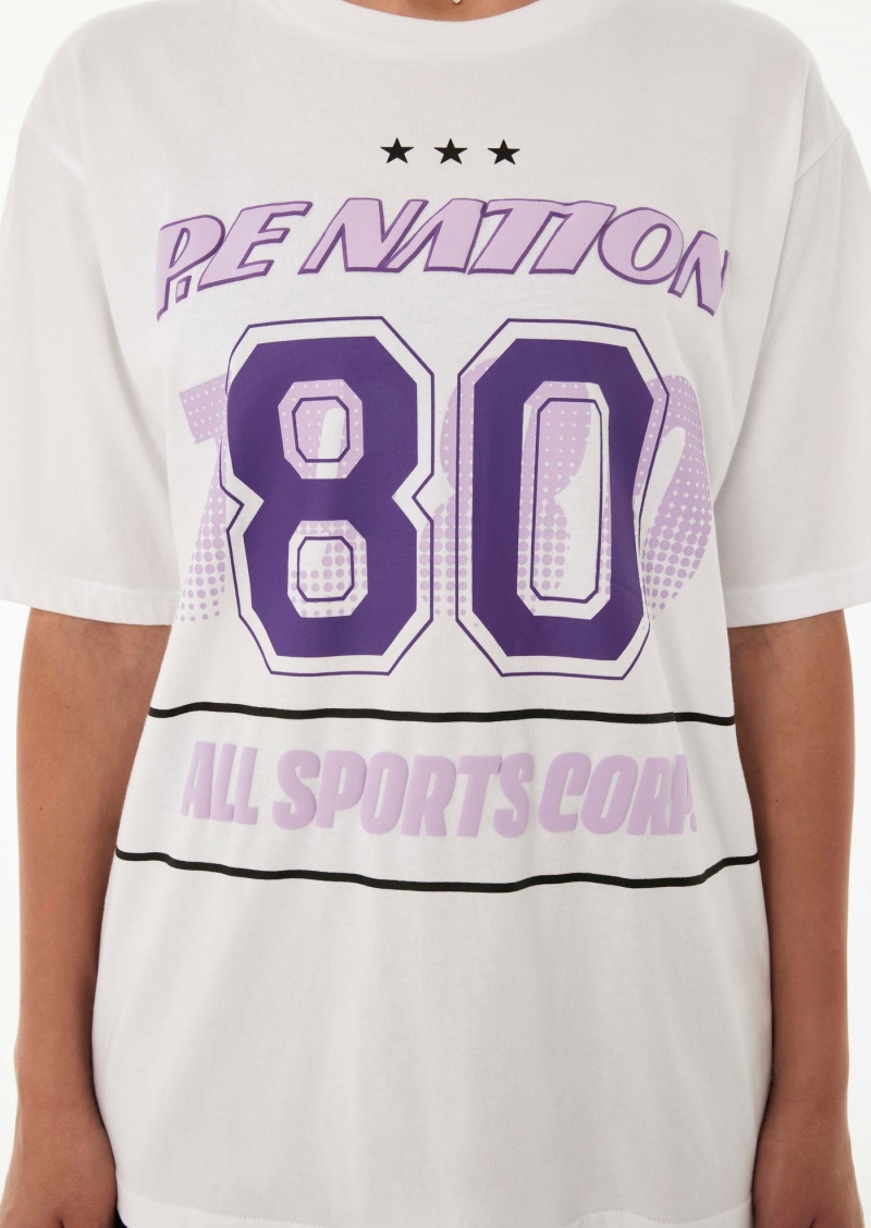 Optic White P.E Nation Improvise Tee | HJZUAME-81