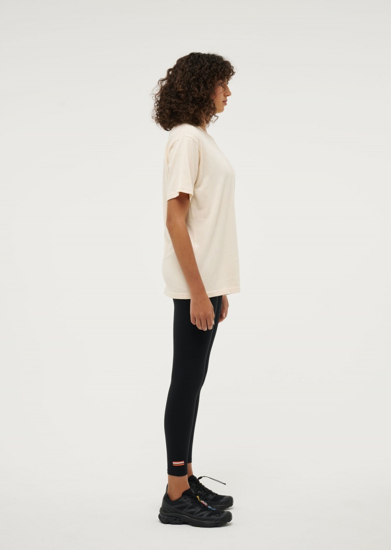 Pearled Ivory P.E Nation Augusta Tee | HMQTNSF-29