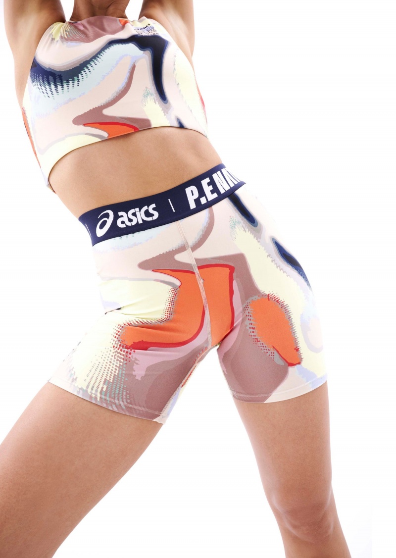 Print P.E Nation Kaizen Bike Short | BAZEKRS-23