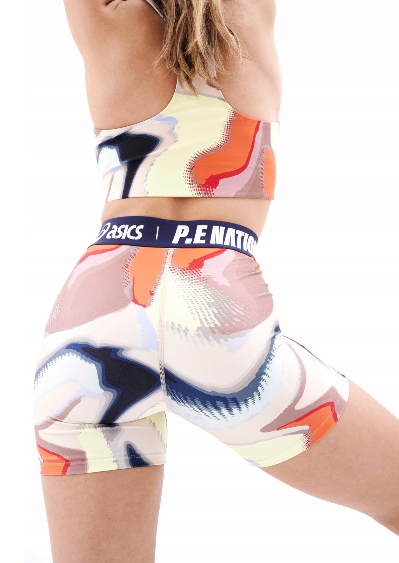 Print P.E Nation Kaizen Bike Short | BAZEKRS-23
