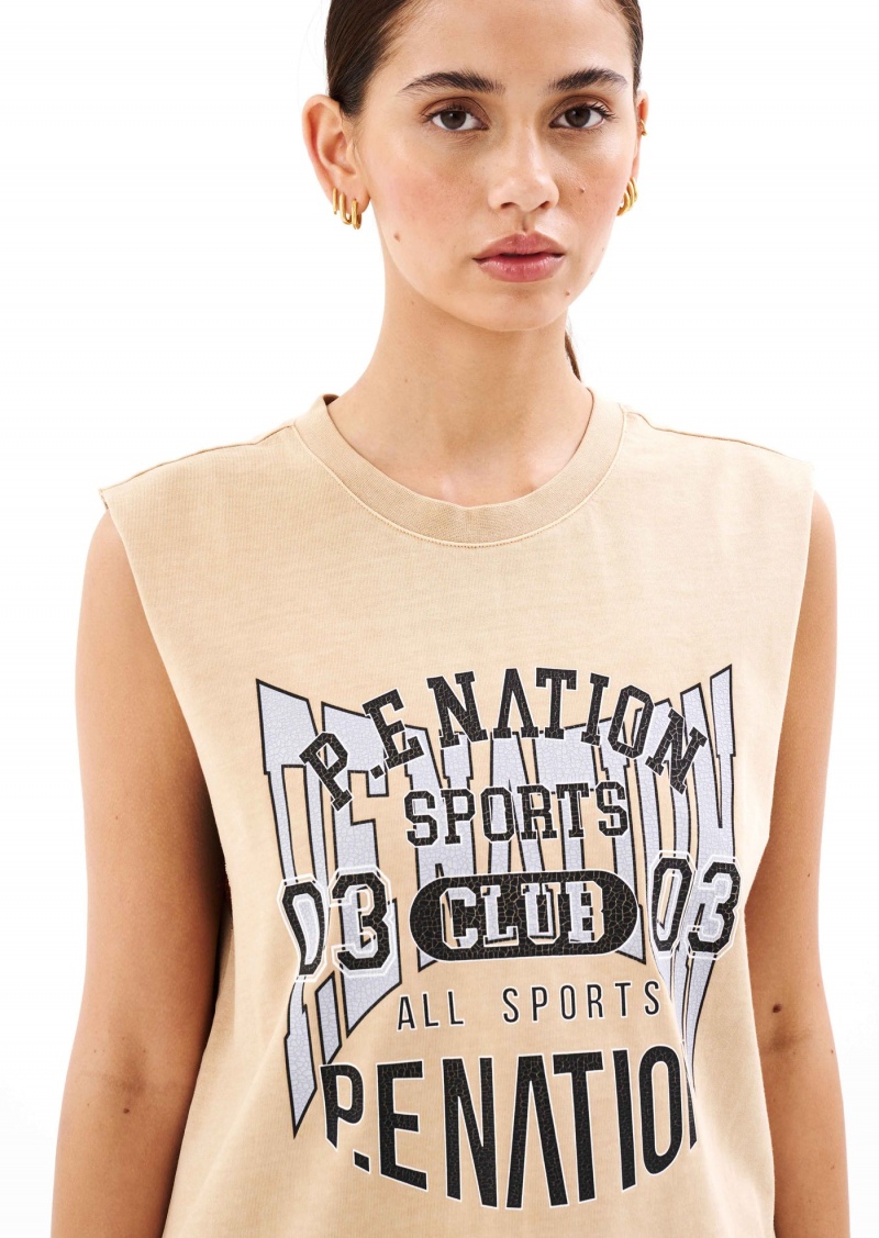 Sand P.E Nation Atacama Tank | XECFOMP-56