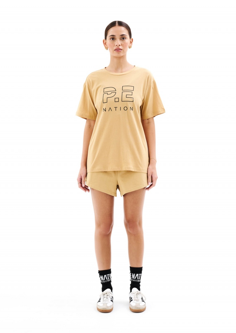 Sand P.E Nation Heads Up Tee | VKCSYTN-84
